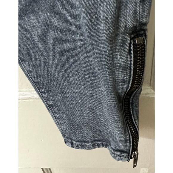 Mother Jeans The Swooner‎ Ankle Zip Static Blue Womens Size 27 Stretch Comfort - Picture 4 of 11